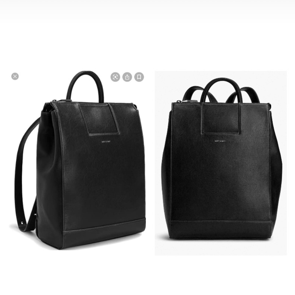 Matt & Nat Black Backpack